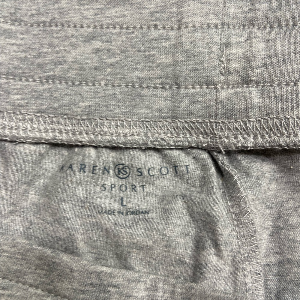Karen Scott Heather Gray Skort - Picture 3 of 4